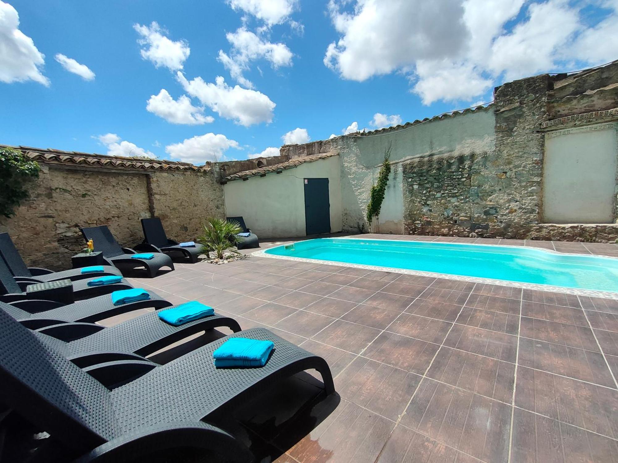 Hotel Restaurant L'Art Des Mets By Cote Jardin Conilhac-Corbières المظهر الخارجي الصورة