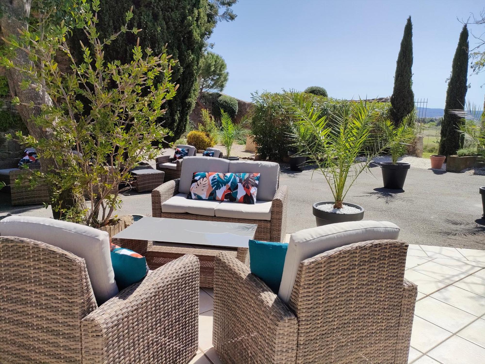 Hotel Restaurant L'Art Des Mets By Cote Jardin Conilhac-Corbières المظهر الخارجي الصورة